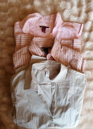 Лот рубашка блуза h&m