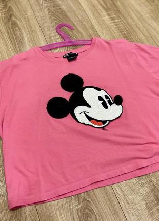 Женская футболка zara disney