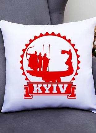 Подушка декоративна з принтом "kyiv" push it