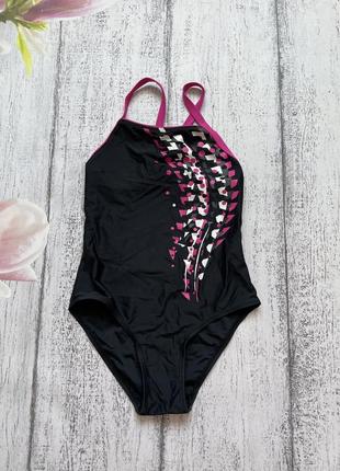 Крутий суцільний купальник з красивою спинкою tecnopro 12років