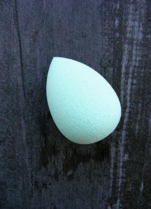 Б'юті блендер крапля спонж для макіяжу бірюзовий