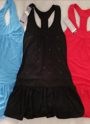 Спортивное платье adidas 3 цвета2 фото