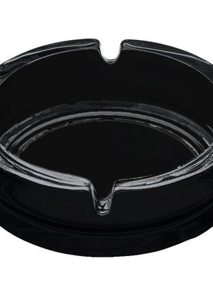 Набор пепельниц круглых ashtray black 107мм 2шт