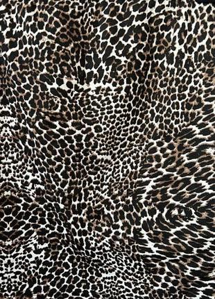 Леопардовая мини юбка boohoo3 фото