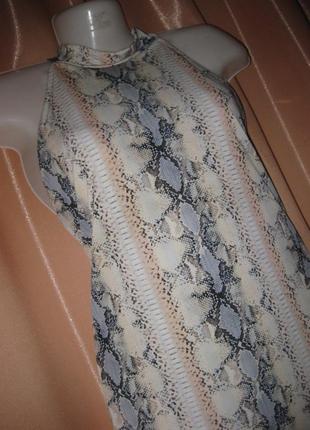 Элегантный топ блуза туника безрукавка закрытая под шею, dorothy perkins, км1087 большой размер6 фото