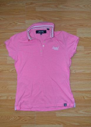 Яскрава футболка поло superdry