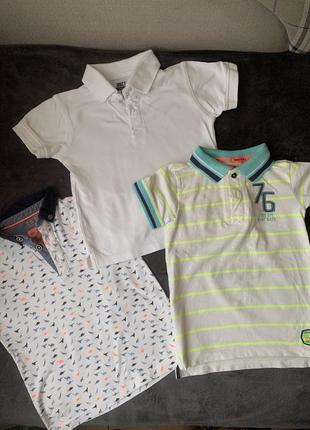 Футболки поло на 3-4рочки