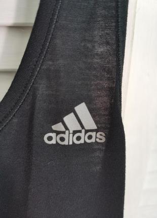 Котоновая спортивная майка размер м adidas оригинал4 фото
