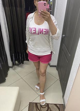 Малинові шорти 4