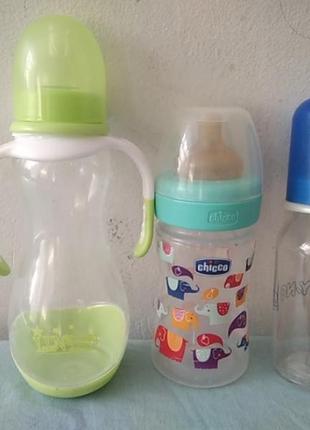 Chicco lindo baby nova пляшечка пляшки для малюків одним лотом