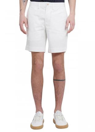 Шорти polo ralph lauren classic fit white shorts