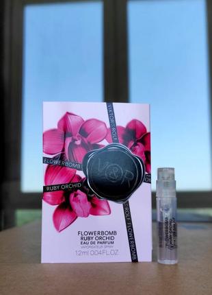 Пробник парфюмированная вода viktor & rolf flowerbomb ruby orchid9 фото