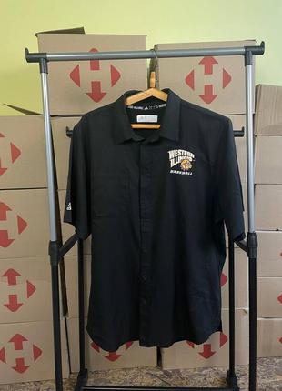 Мужская летняя тенниска , рубашка с коротким рукавом adidas baseball western illions