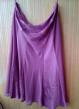 Юбочка на клине, большого размера