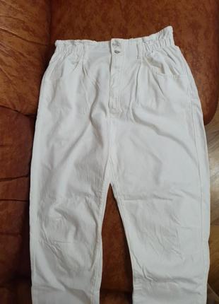 Шикарные летние джинсы zara. 50-54 размер