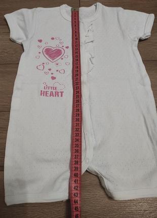 Летнее боди р.12-18м 2