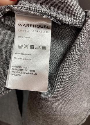 Котоновое платьице от warehouse👌9 фото