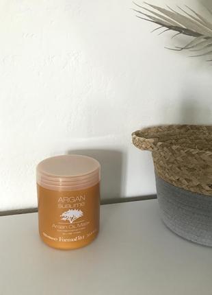 Маска з аргановою олією farmavita argan sublime mask, 1000 мл