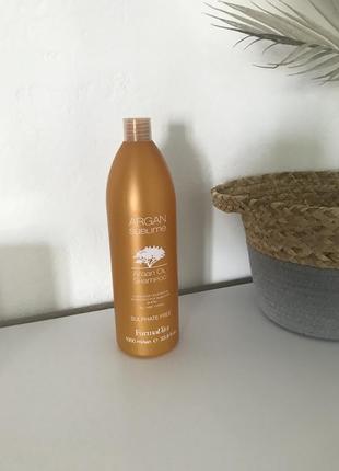 Farmavita argan sublime шампунь з аргановою олією farmavita argan sublime shampoo, 1000 мл1 фото