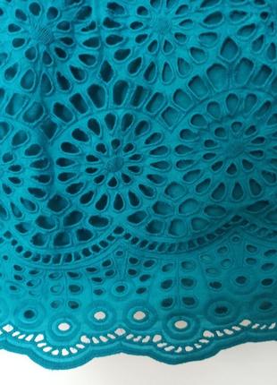 Свободный топ блуза прошва с завязками на плечах