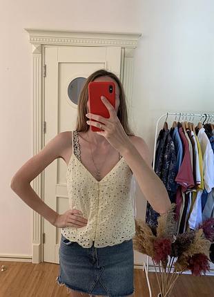 Кружевной топ
