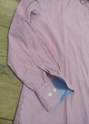 Marc o'polo slim fit сорочка рожева xl 48 - 50 р рубашка розовая6 фото