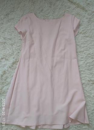 Плаття рожеве пудра розмір 40