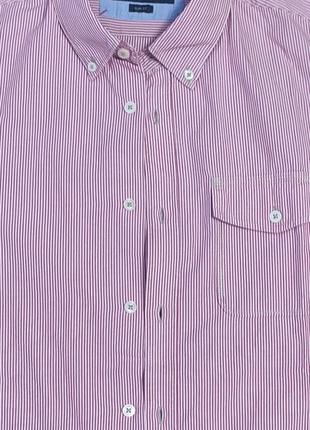 Marc o'polo slim fit сорочка рожева xl 48 - 50 р рубашка розовая