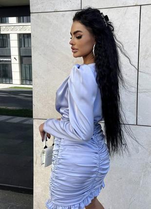 Сукня голуба
