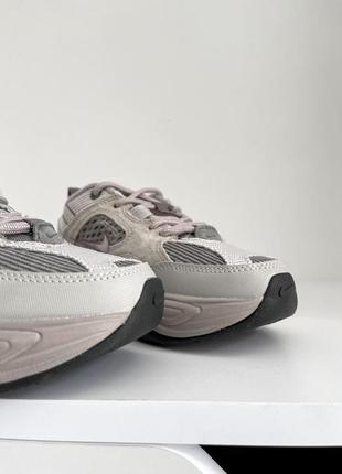 Nike m2k tekno asphalt grey круті жіночі кросівки найк натуральна шкіра сірі брендовые жіночі сірі класні кросівки демисезон натуральна шкіра4 фото