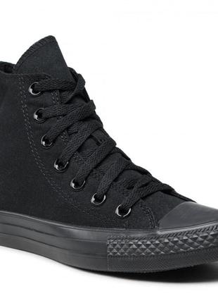 Кеді converse chuck taylor all star m3310 black mono унісекс