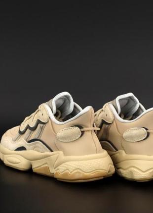 Жіночі кросівки adidas ozweego beige 375 фото