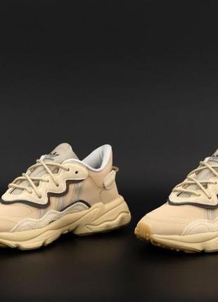 Жіночі кросівки adidas ozweego beige 374 фото