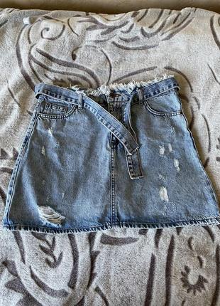 Джинсова юбка