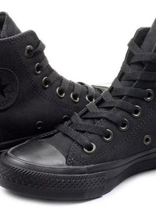 Кеди converse chuck taylor all star m3310 black mono матеріал унісекс