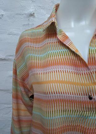 Caliban шёлковая итальянская оригинальная блузка2 фото