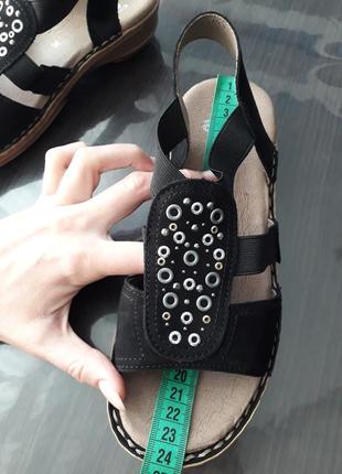 Кожаные шкіряні босоножки сандалии ara6 фото