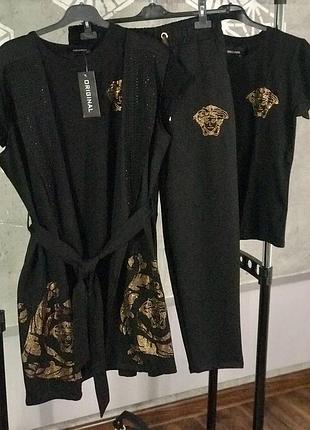 Стильний ошатний літній костюм з накидкою,кептариком,люкс якість і стиль,каміння сваровскі..