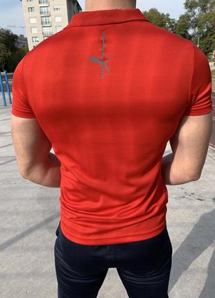 Чоловіча спортивна футболка поло puma4 фото