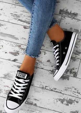 Кеди converse chuck taylor all star m9166 black унісекс