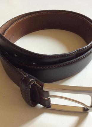 Чоловічий ремінь milano оригінал італія шкіра