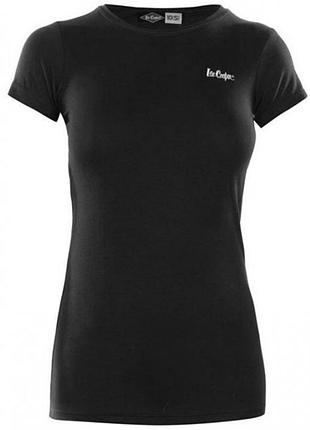 Футболка черная стрейчевая базовая майка однотонная женская вышивка лого original 4 цвета original