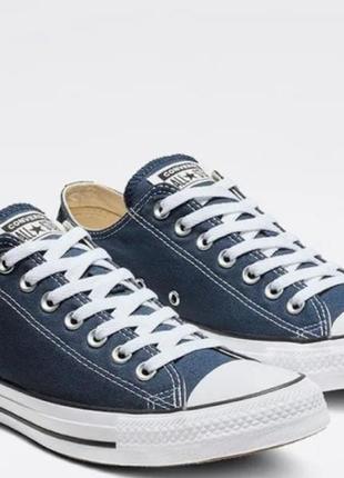 Класичні сині кеди converse m9697 navy low all star chuck taylor 9697c конверси m9697