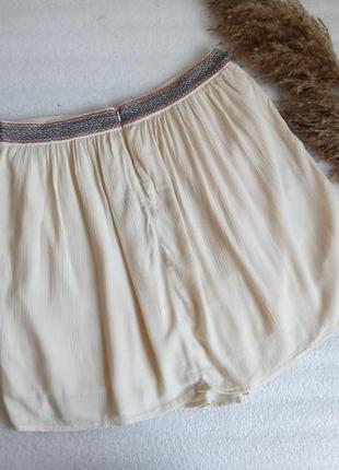 ✨класна ,натуральна юбка із вишивкою на підкладі ✨6 фото