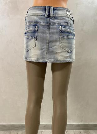 Міні спідниця//джинсовая мини юбка4 фото