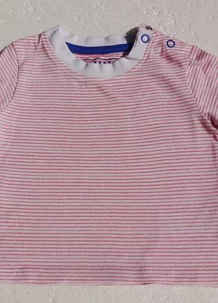 Early days. футболка у смужку. 6-9 месяцева. 74 розмір.