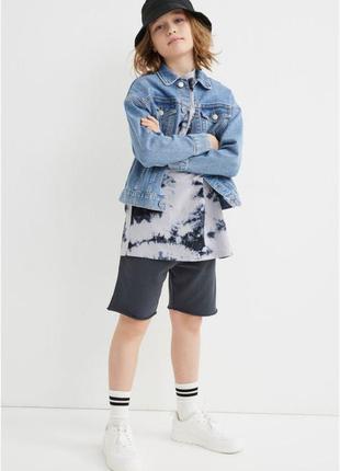 Шорти шортики шорты двунитка h&m 4