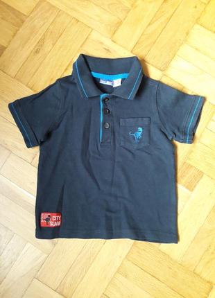 Футболка поло на 1-2 года