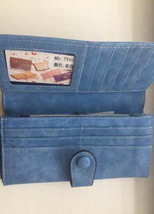 Жіночий гаманець baellerry exclusive blau2 фото