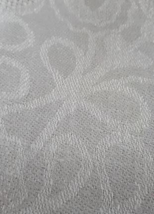 Лляні серветки жакардові білі ➤ гарний радянський вінтаж - срср2 фото